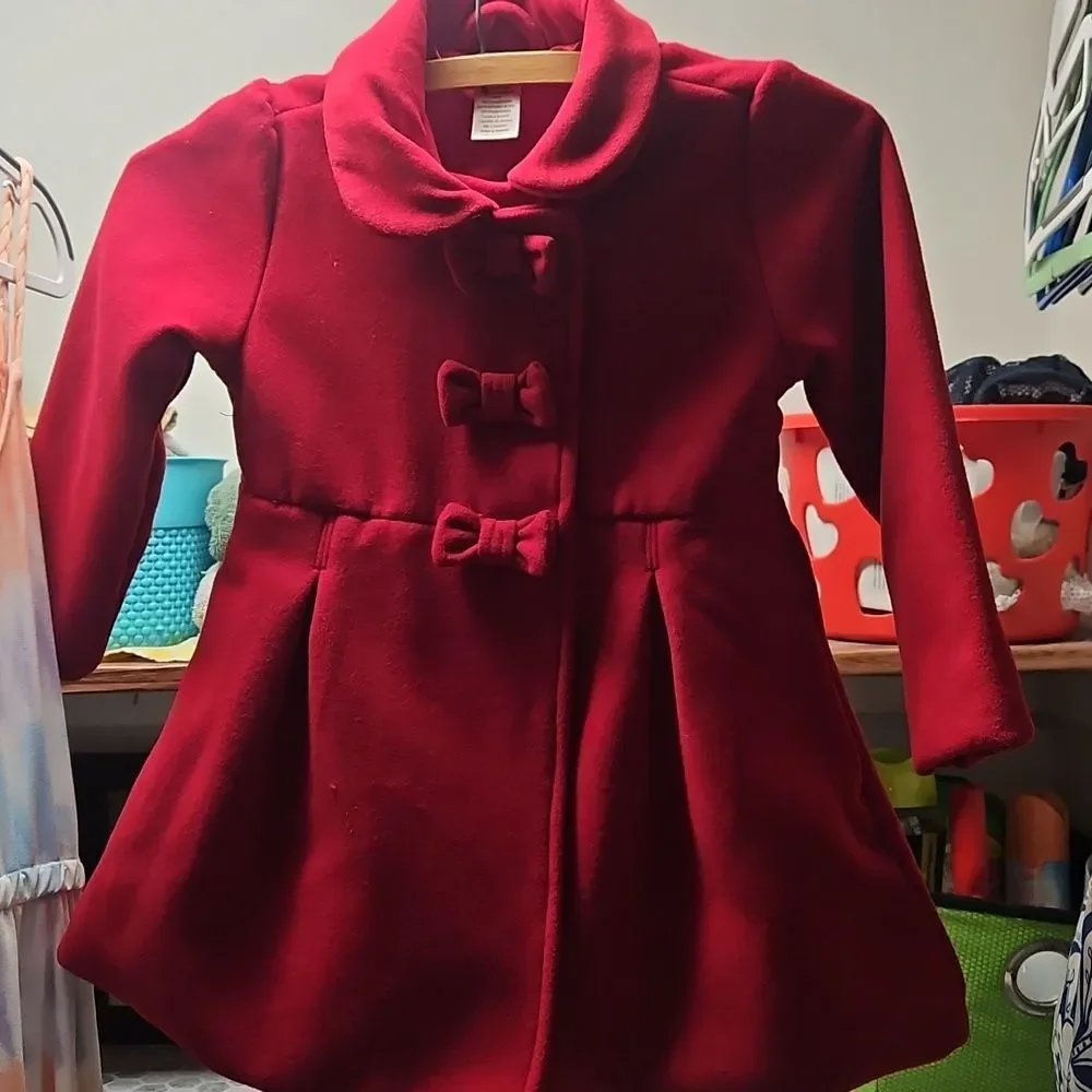 🤑Gymboree Red Girls' Coat: 5T
